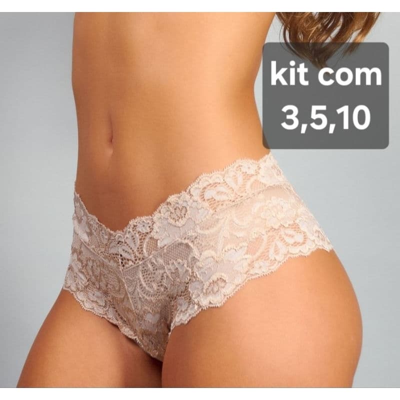 Calcinha caleçon de renda conforto e sensualidade custo e benefício