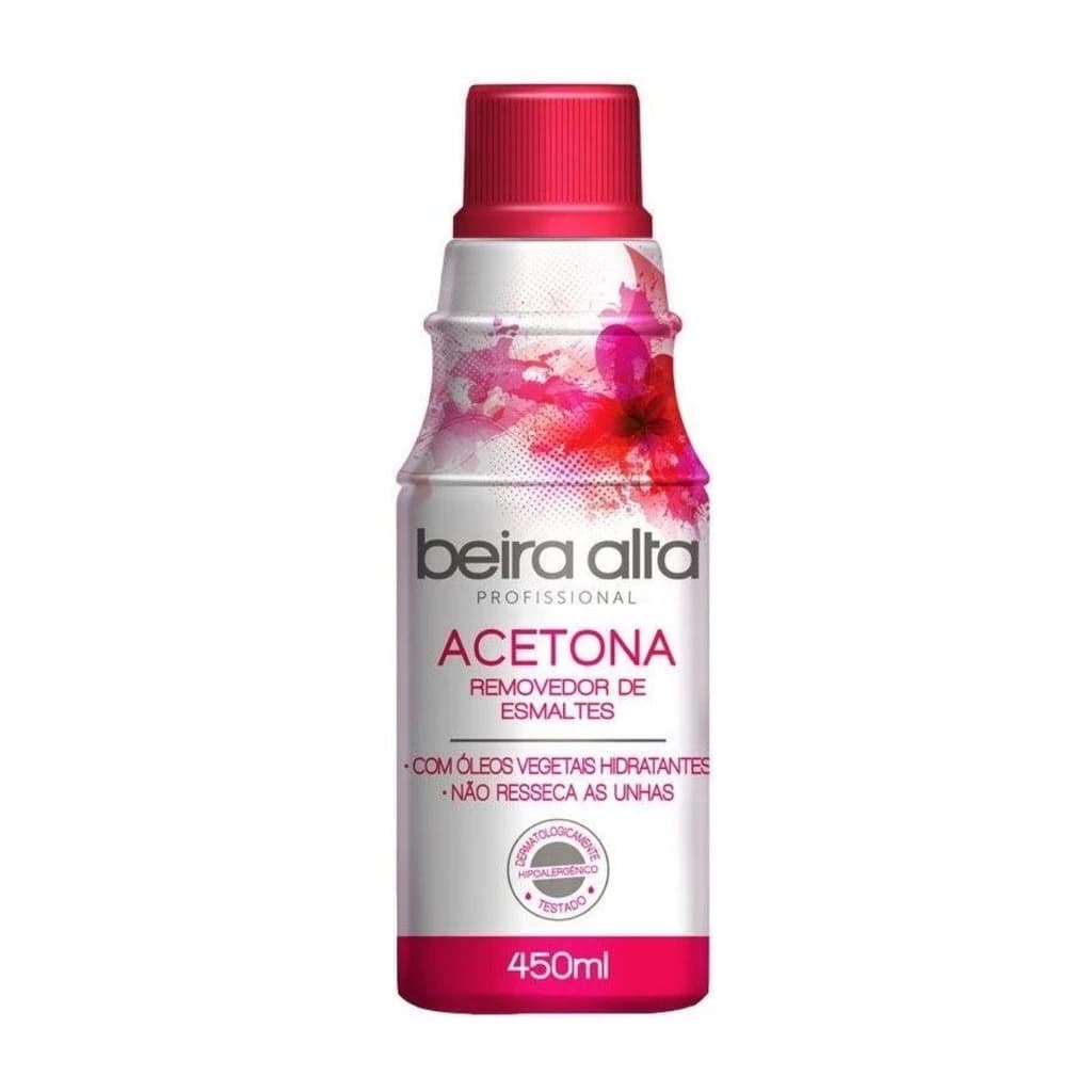 Removedor de Esmalte Beira Alta 450ml - Eficaz e Hipoalergênico com Óleo de Cravo