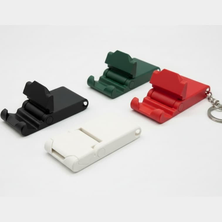 Chaveiro suporte celular dobrável