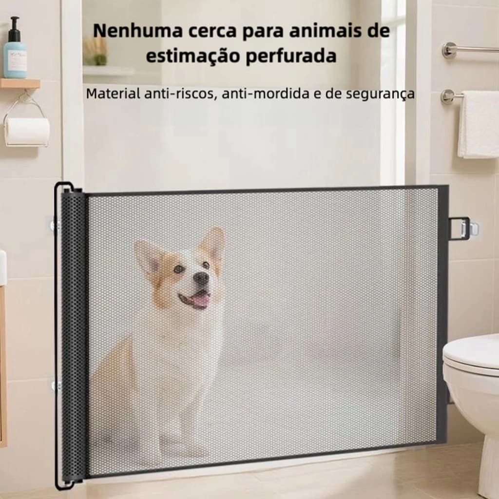 Tela de proteção para cachorro ou bebê cerca para interior de casa -PROMOÇÃO!