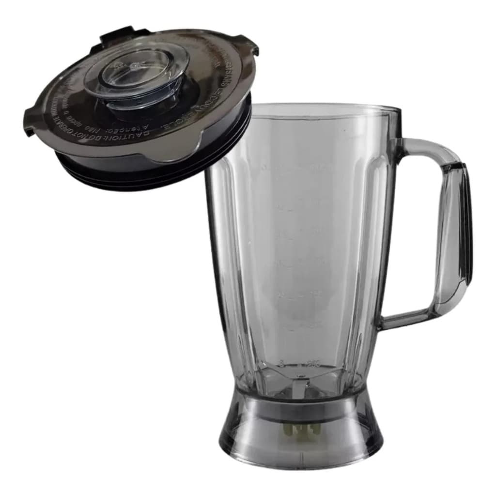 Copo Completo Para Multiprocessador All In One com Tampa Preta