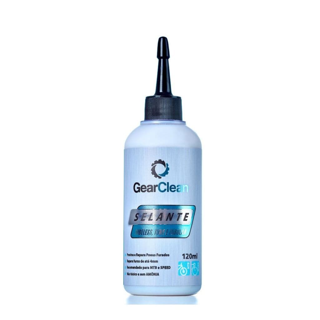 Selante Gearclean 120ml Selante pra pneu tubeless mtb speed líquido selante tubeless