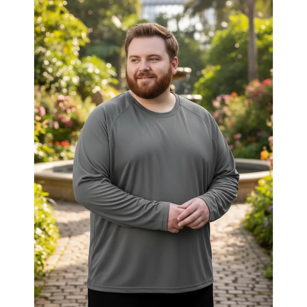 Camisa Térmica PLUS SIZE G1 A G8 Uv 50+ Segunda Pele Camiseta Blusa Malha Fria Academia Esportes