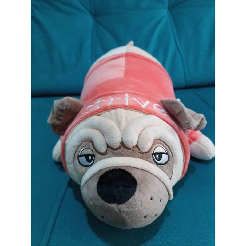 Brinquedo Pelúcia Cachorro Pug Br Machine