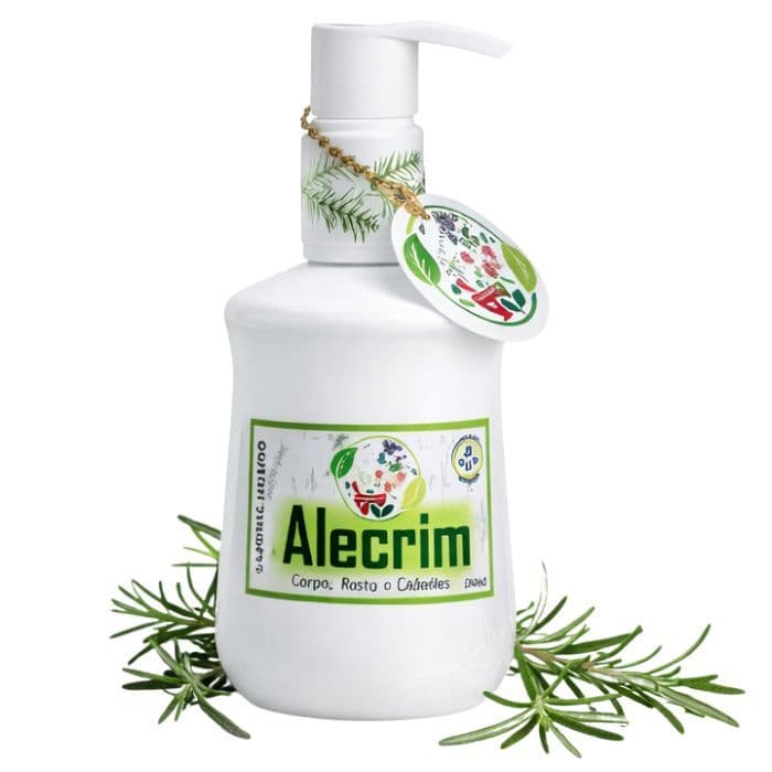 Sabonete Líquido Natural glicerinado com Extrato de Alecrim 200ml