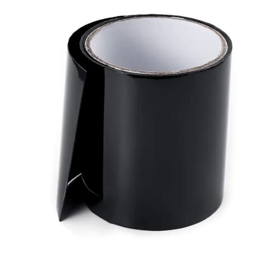kit 10 ou 5 Super Fita Flex Tape Preta/branca 10cmX150cm Cola Tudo Multi Aplicação-  kit revendedor