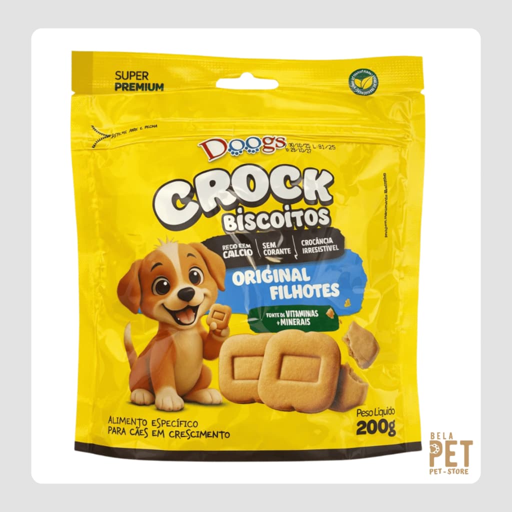 Biscoito Crock Doogs Original para Filhotes