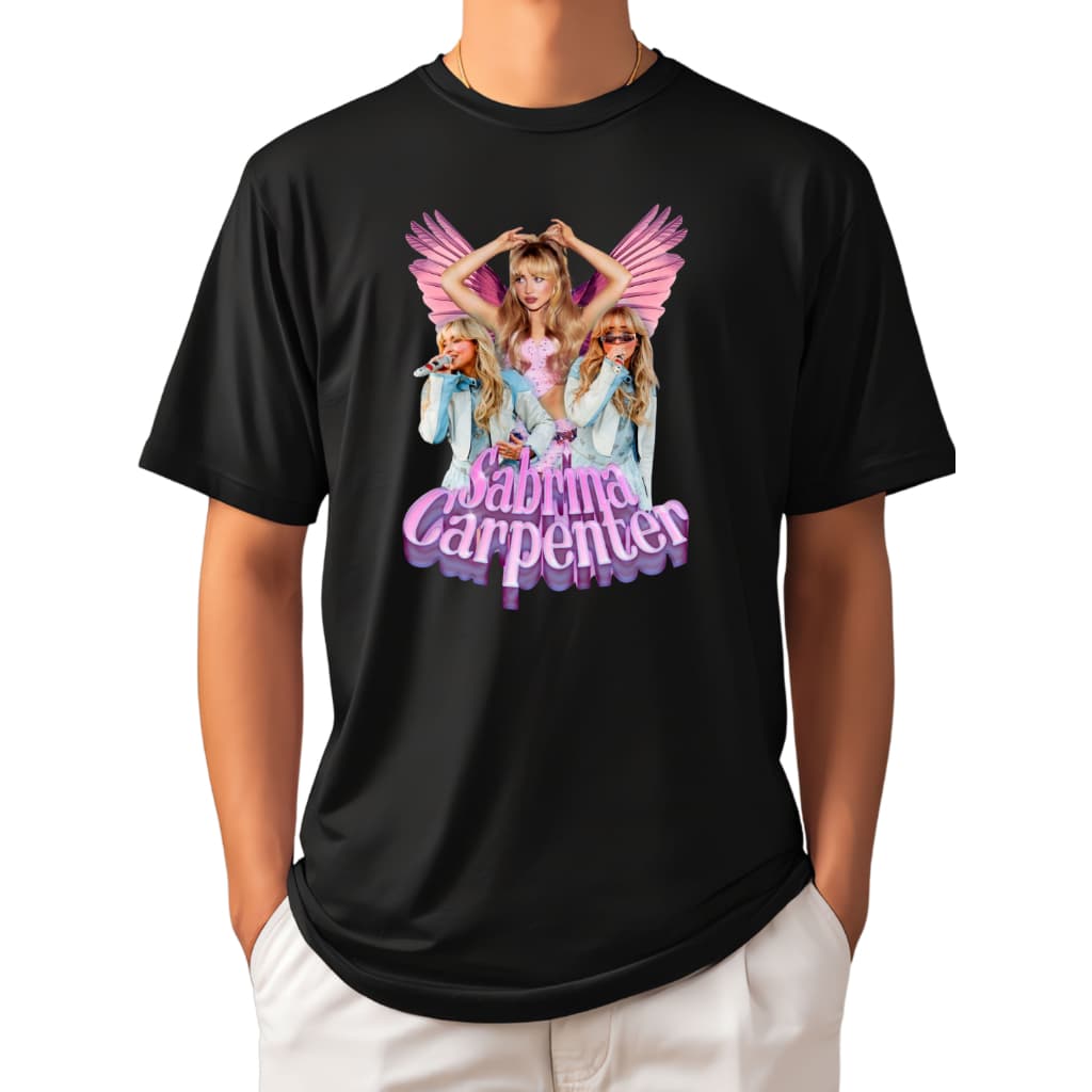 Camiseta Camisa Sabrina Carpenter Algodão