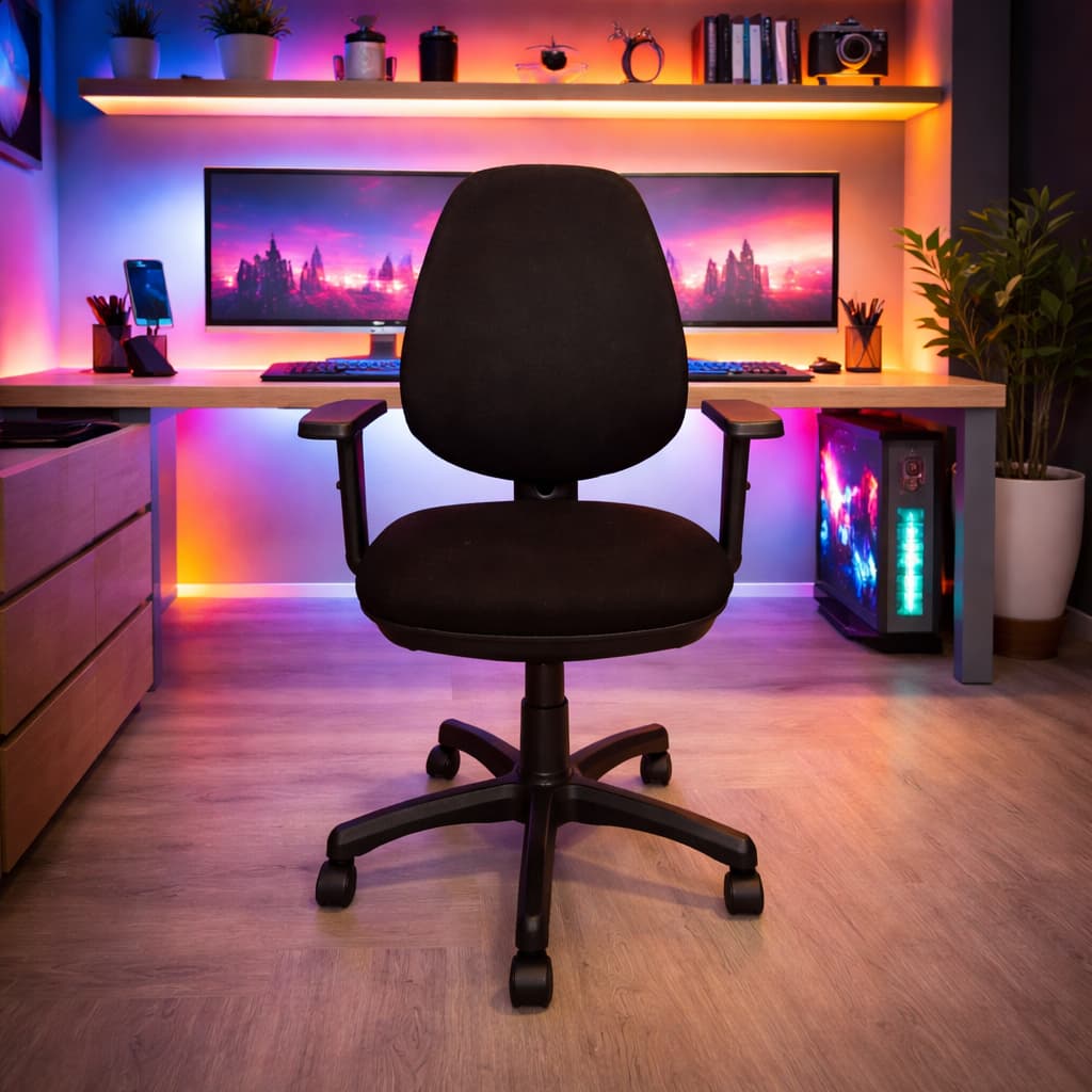 Cadeira Diretor de Escritório Giratória Ergonômica NR17 G615B