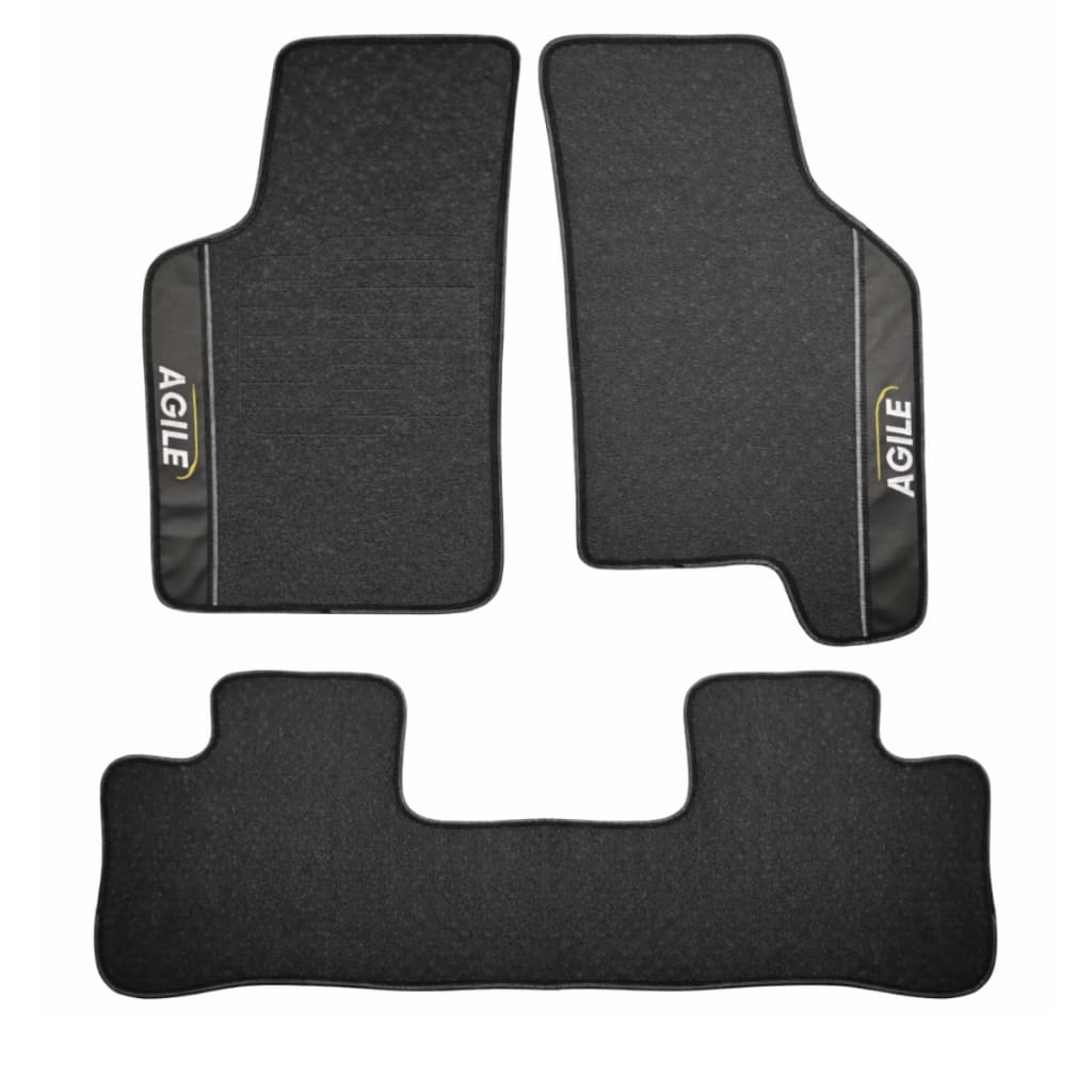 Tapete Agile 2009 a 2016 Tapete para Agile Tapete Chevrolet Agile Tapete Agile Preto Premium