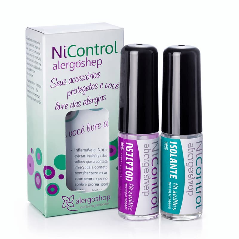 Detector e Isolador de Níquel Hipoalergênico Nicontrol Alergoshop