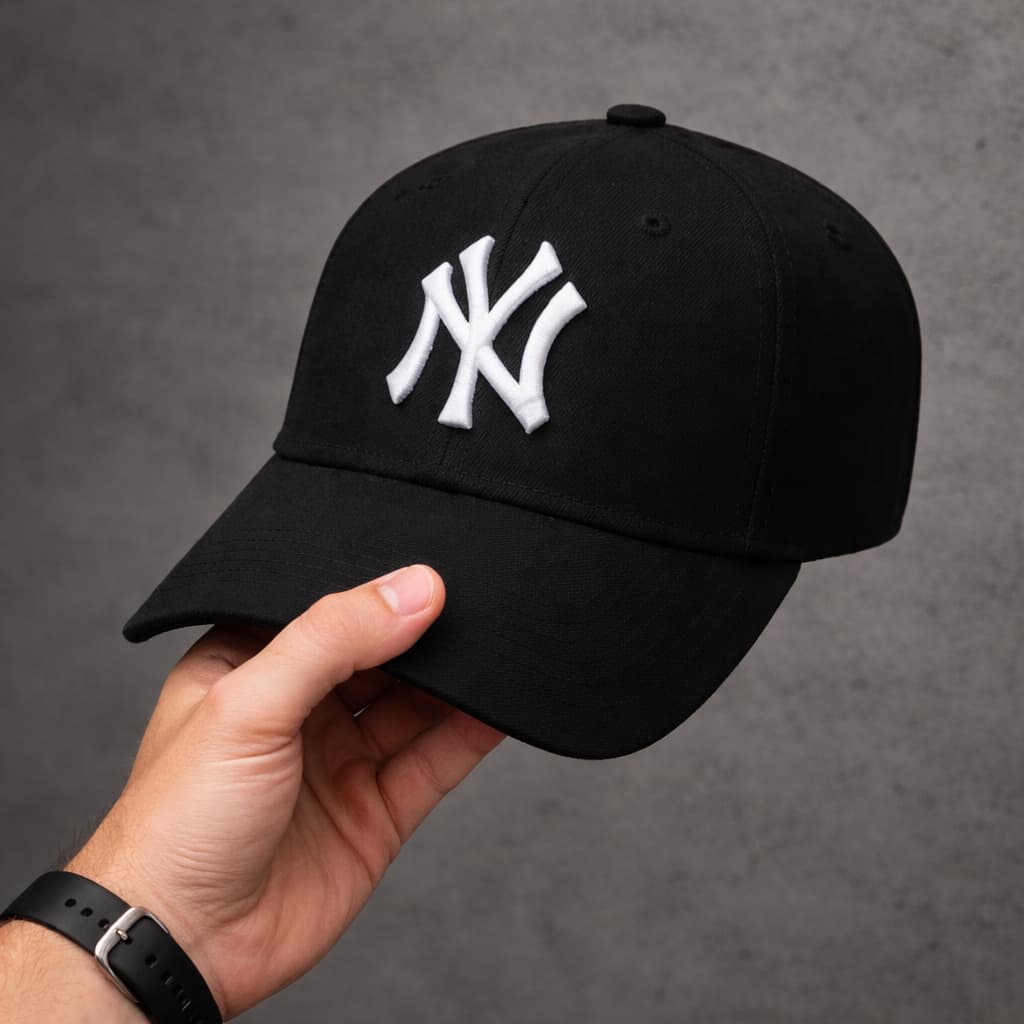 Boné NY New York Aba Curva Bordado Regulável Unissex Masculino Feminino Alta Qualidade