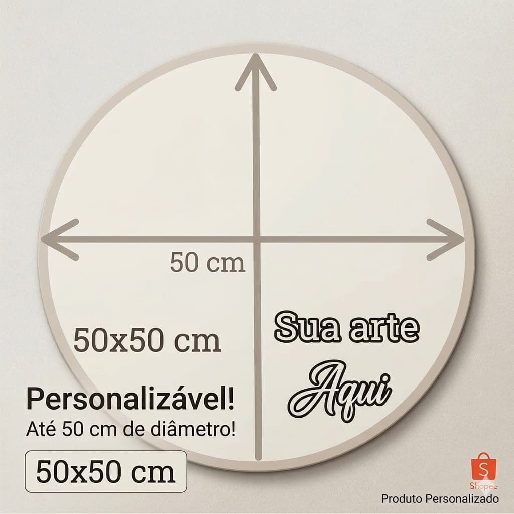 capa para painel 50x50cm tecido não amassa com elástico