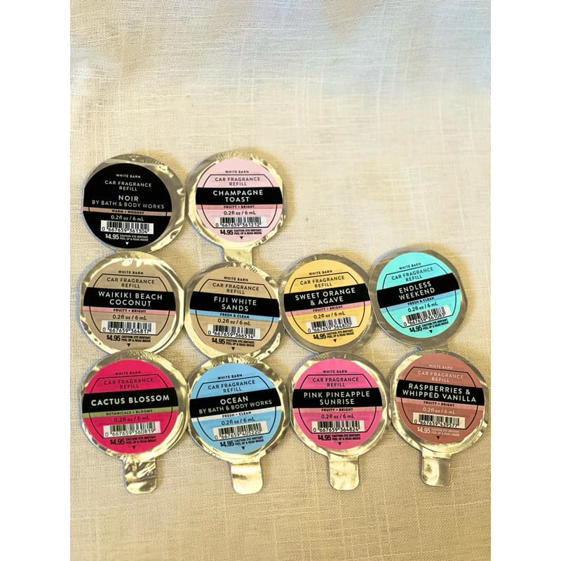 Refil Aromatizador de Carro Bath & Body Works - Fragrâncias Importadas