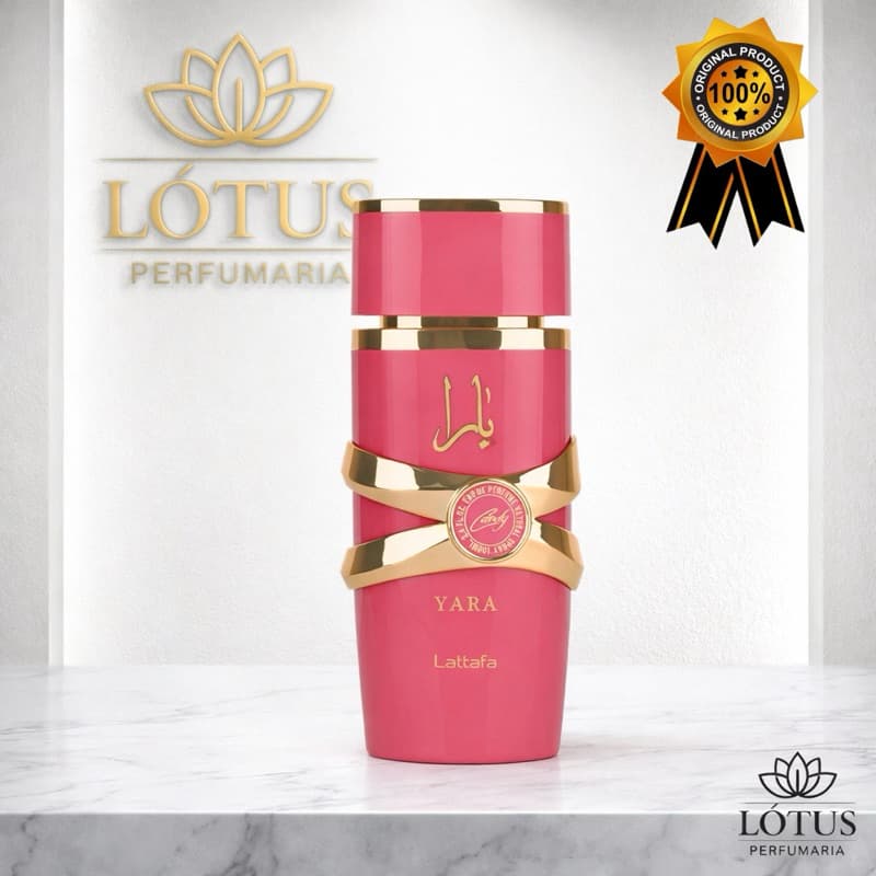 Perfume Arabe Feminino Lattafa Yara Candy- 100ml- EDP- Original