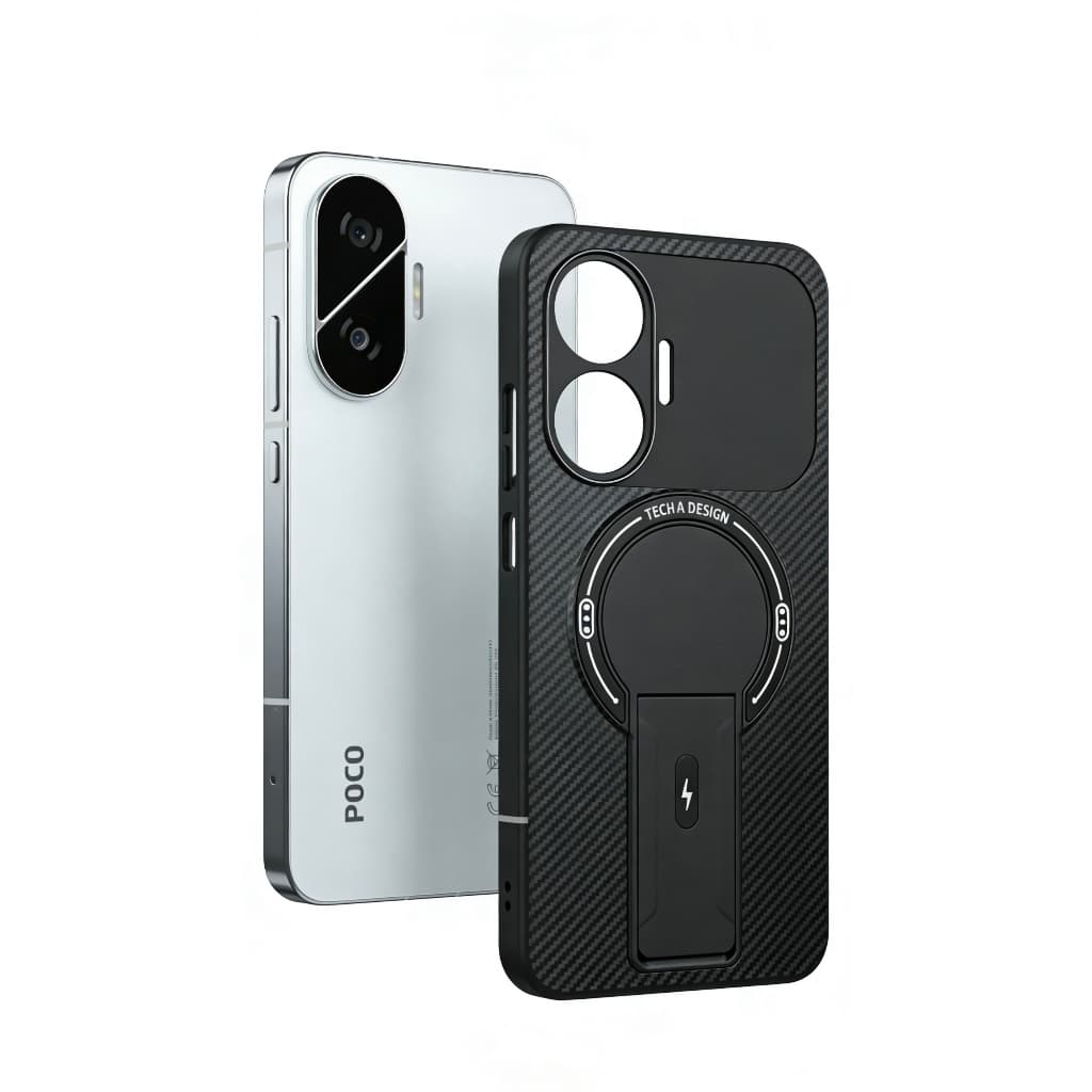 Capa Case Magsafe com Suporte Anti Impacto P/xiaomi Redmi Poco F7