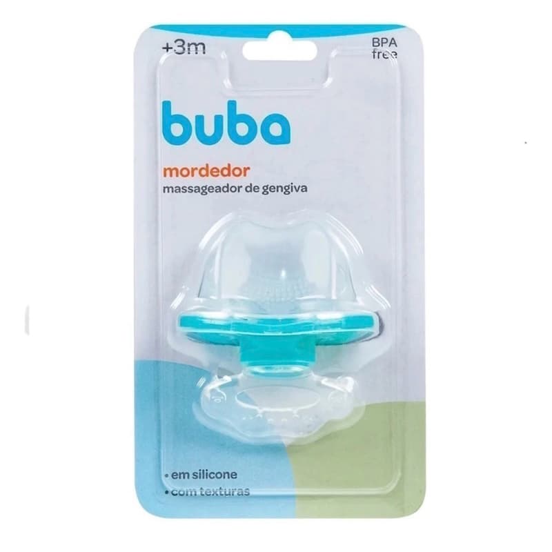 Mordedor buba Para Bebe Massageador De Gengiva Chupeta mordedor original Buba