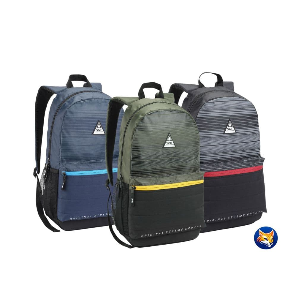 Mochila Masculina 18'' Polegadas Nas Cores Azul Marinho Verde Militar Preto Seanite