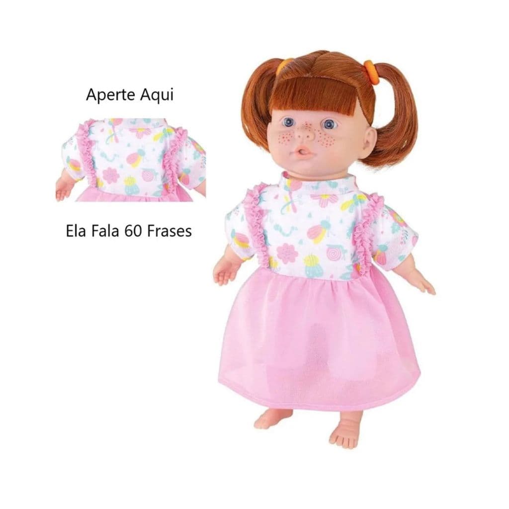 Boneca Marcelle 60 frases diferentes