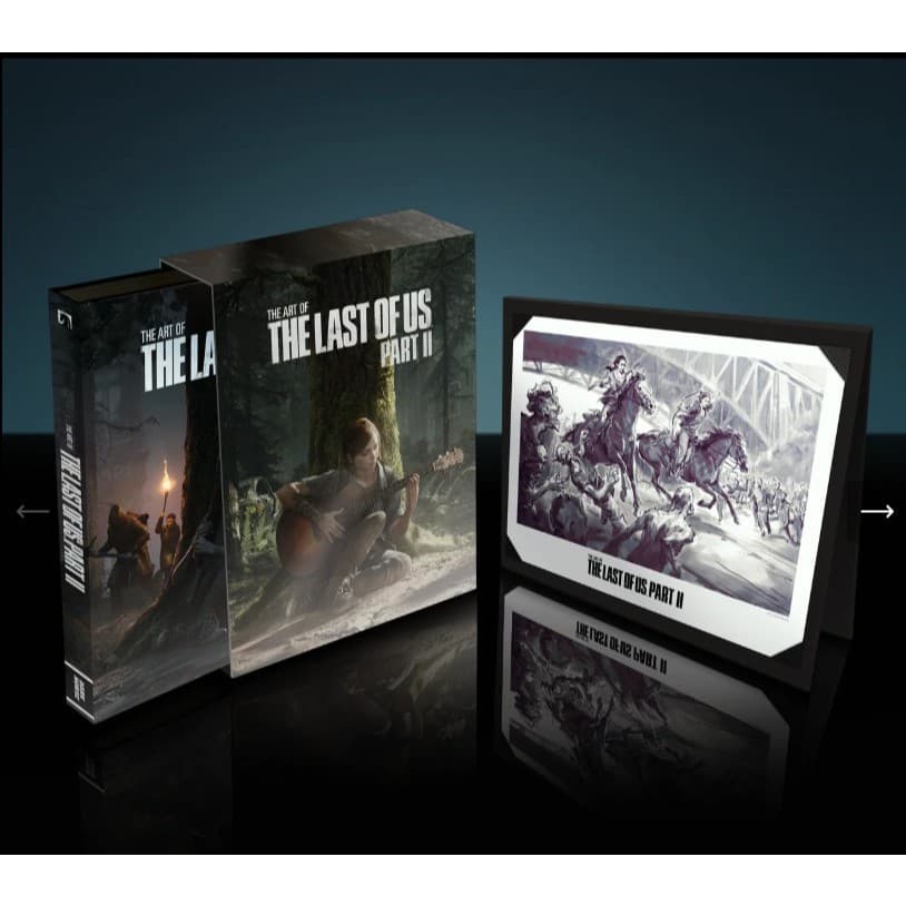 Livro de luxo The Last Of Us Collector's Edition, First Edition