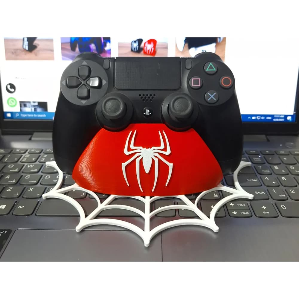 Suporte Controle PS4 | Homem Aranha