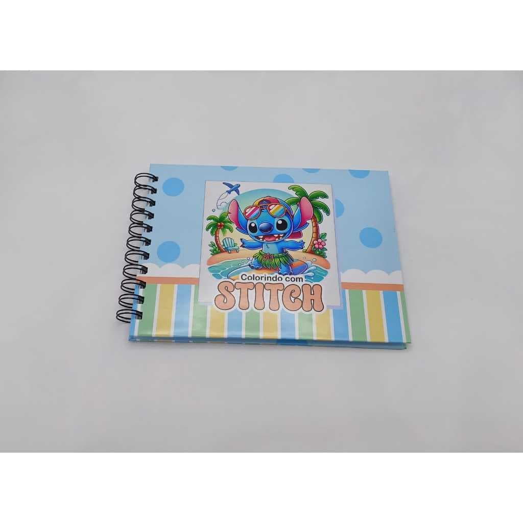 LIVRO DE COLORIR | CAPA DURA | STITCH | 50 DESENHOS