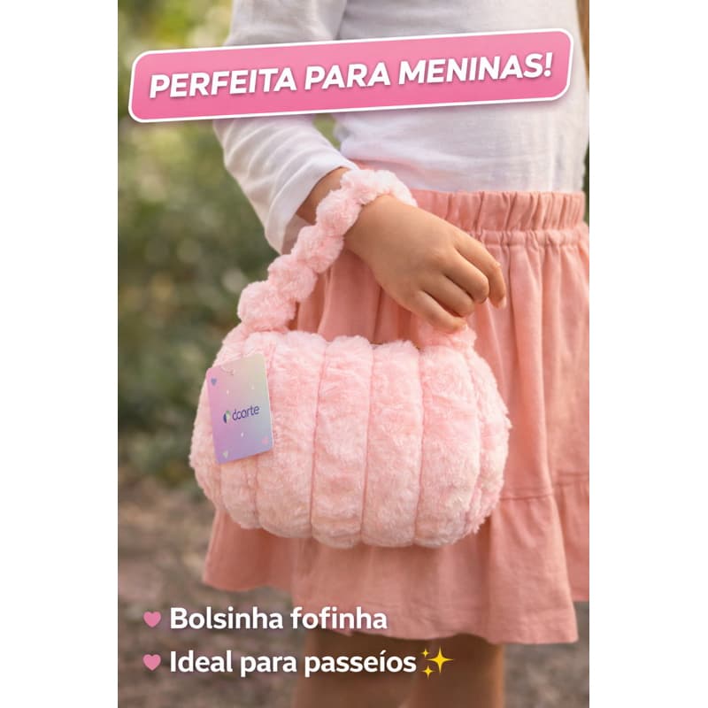 Bolsa Super Fofa Infantil Menina .