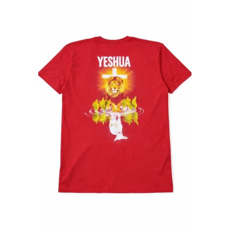camiseta masculina vermelha cristã,moda evangélica, camisa casual estilo crente,blusa elegante.