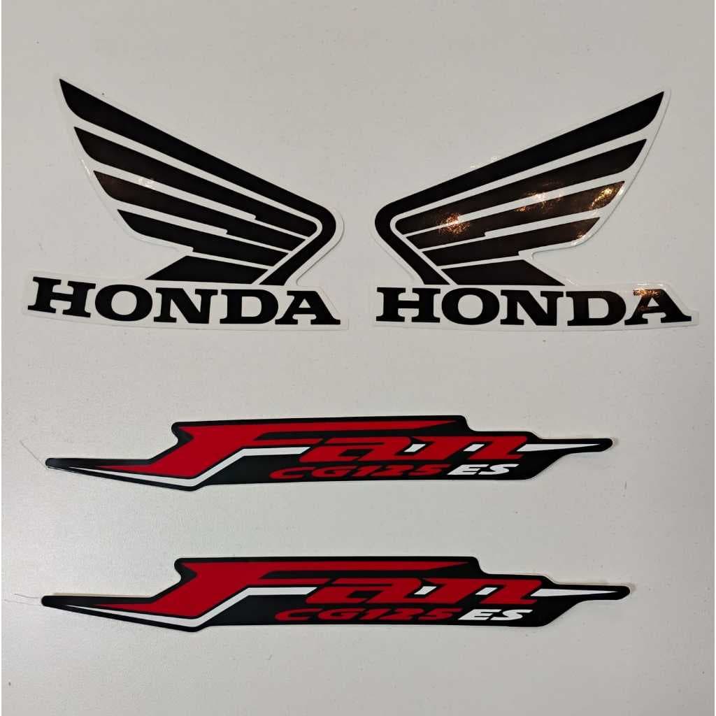 Kit Faixa Adesivo Honda Fan 125 ES/KS 2011 - Padrão compatível