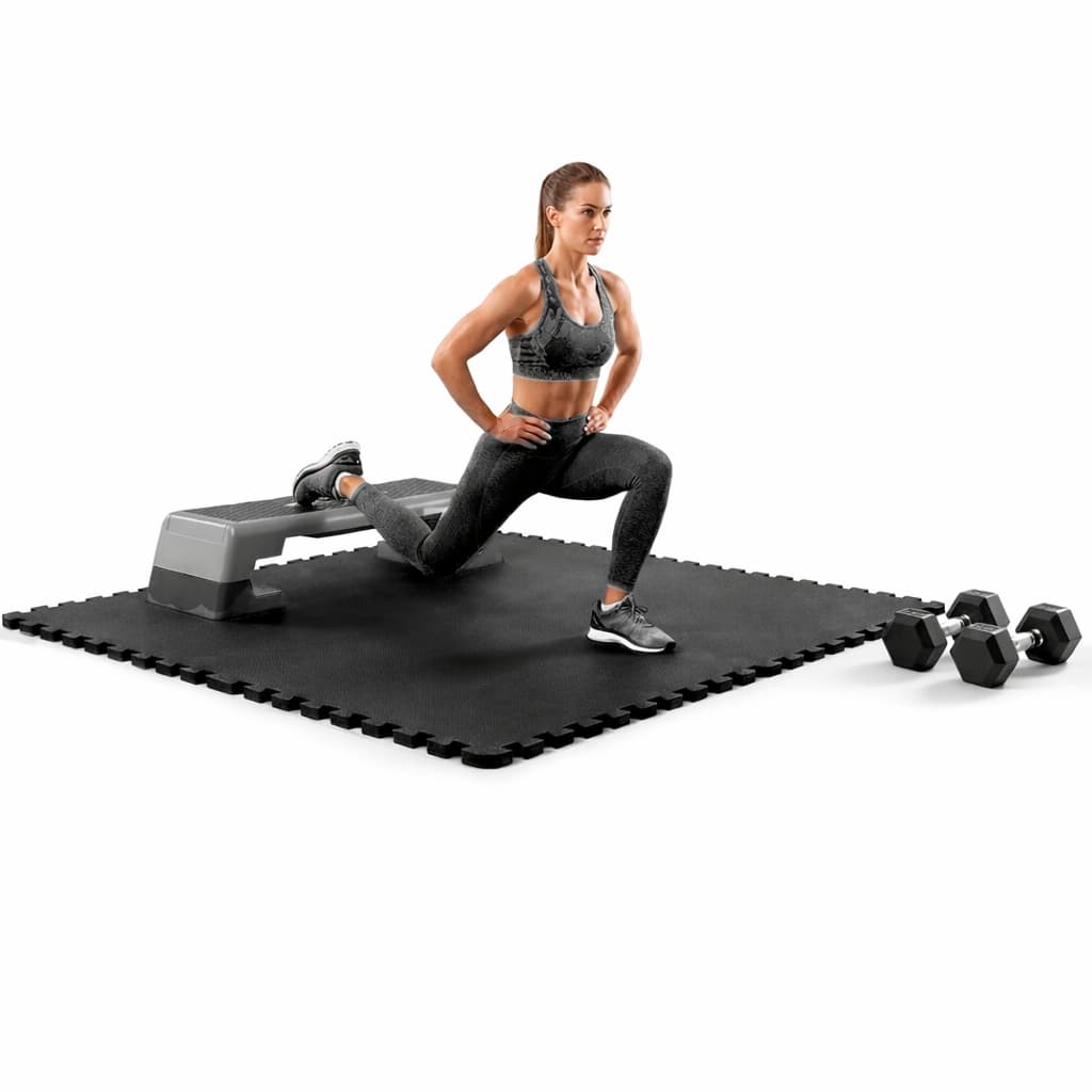 Kit Tatame EVA 100x100cm 10mm - Várias Cores Treino Academia Fitness Crossfit Proteção