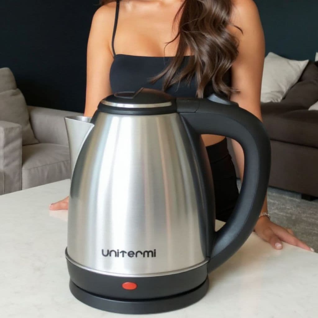 Chaleira Elétrica Unitermi Atacama 1,8 L Inox 110v
