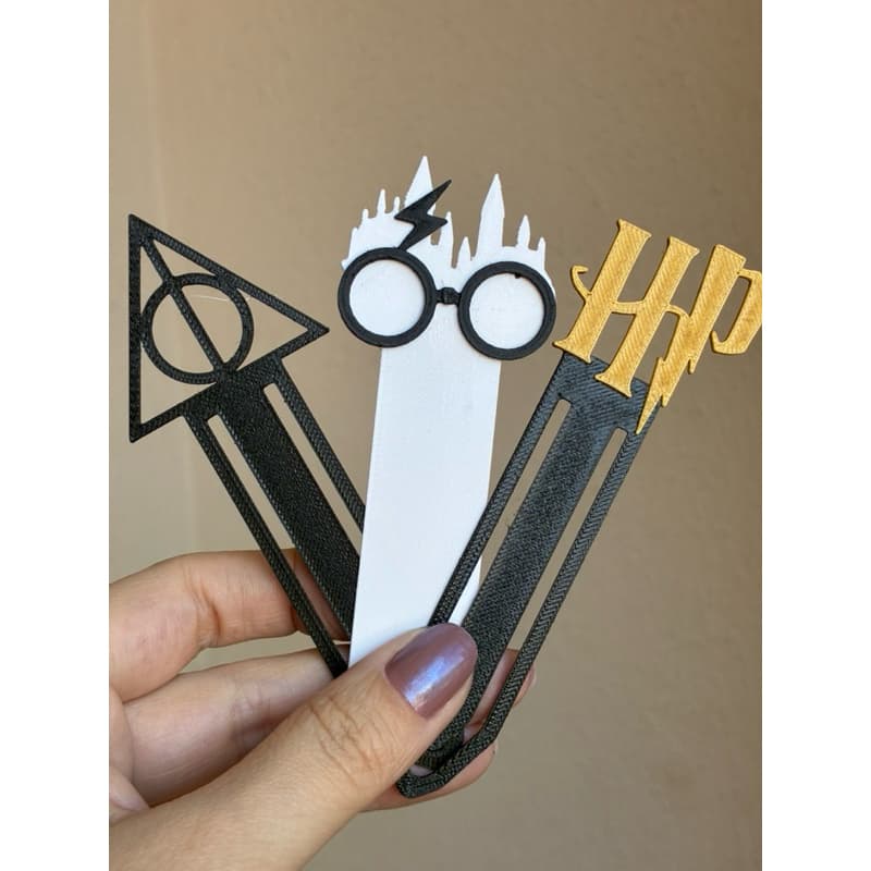 Marca paginas Harry Potter/ Hogwarts Kit com 3 peças