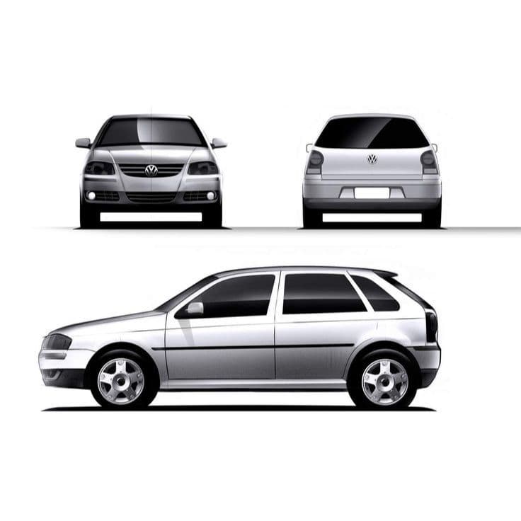 Engate Reboque Fixo Tipo Rabicho Gol G4 2005 a 2014