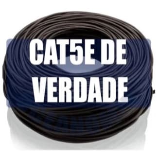 cabo de rede 4 pares 10 metros 100%cobre Homologado Antel  já envio Crimpado Marca Copperlan Melhor Que lan expert