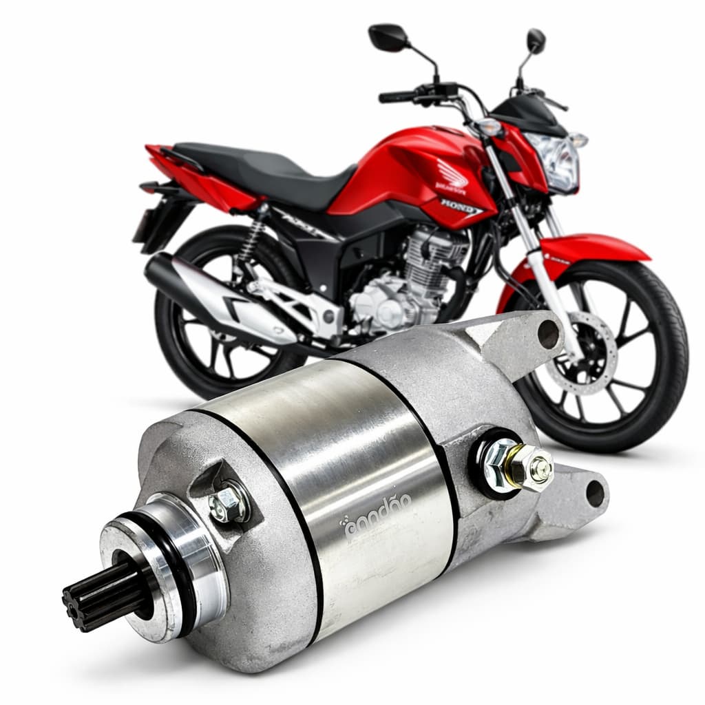Motor De Arranque Partida 160 Titan Fan Start 2016 2017 2018 A 2023 Mod Original