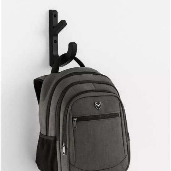 Suporte de Parede Multiuso para Mochila, Bolsa, Jaqueta e Casaco – Organizador Resistente