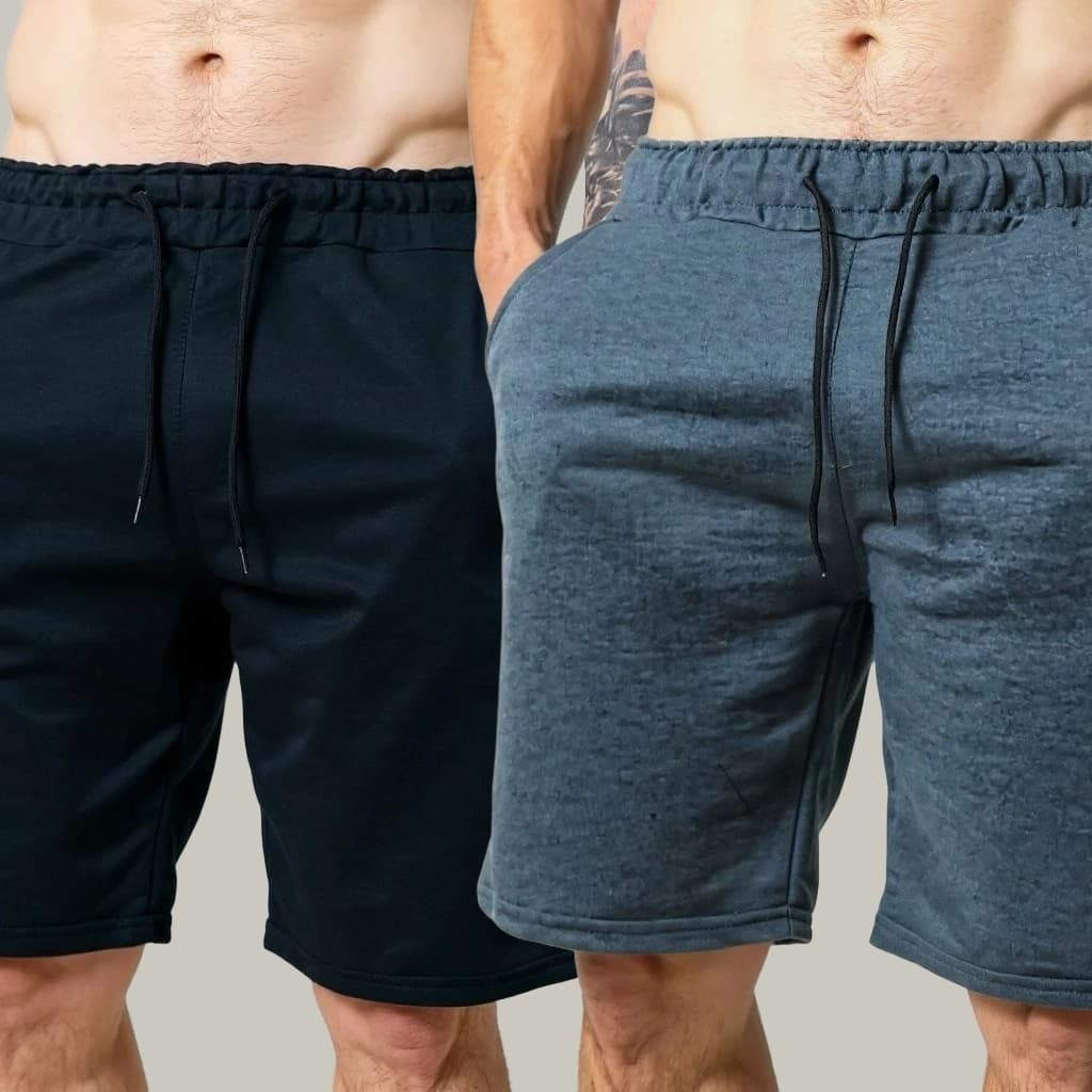 Bermuda Moletom Catraca Short Masculino de Academia Treino Verão Estilo Streetwear