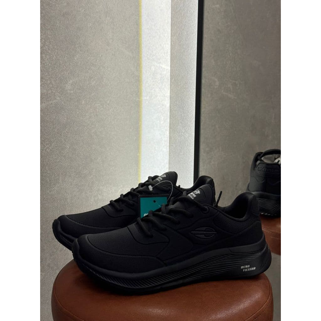 TÊNIS UNISSEX MORMAII ALL RUN ULTRA FLEX PRETO ESPORTIVO CONFORTÁVEL