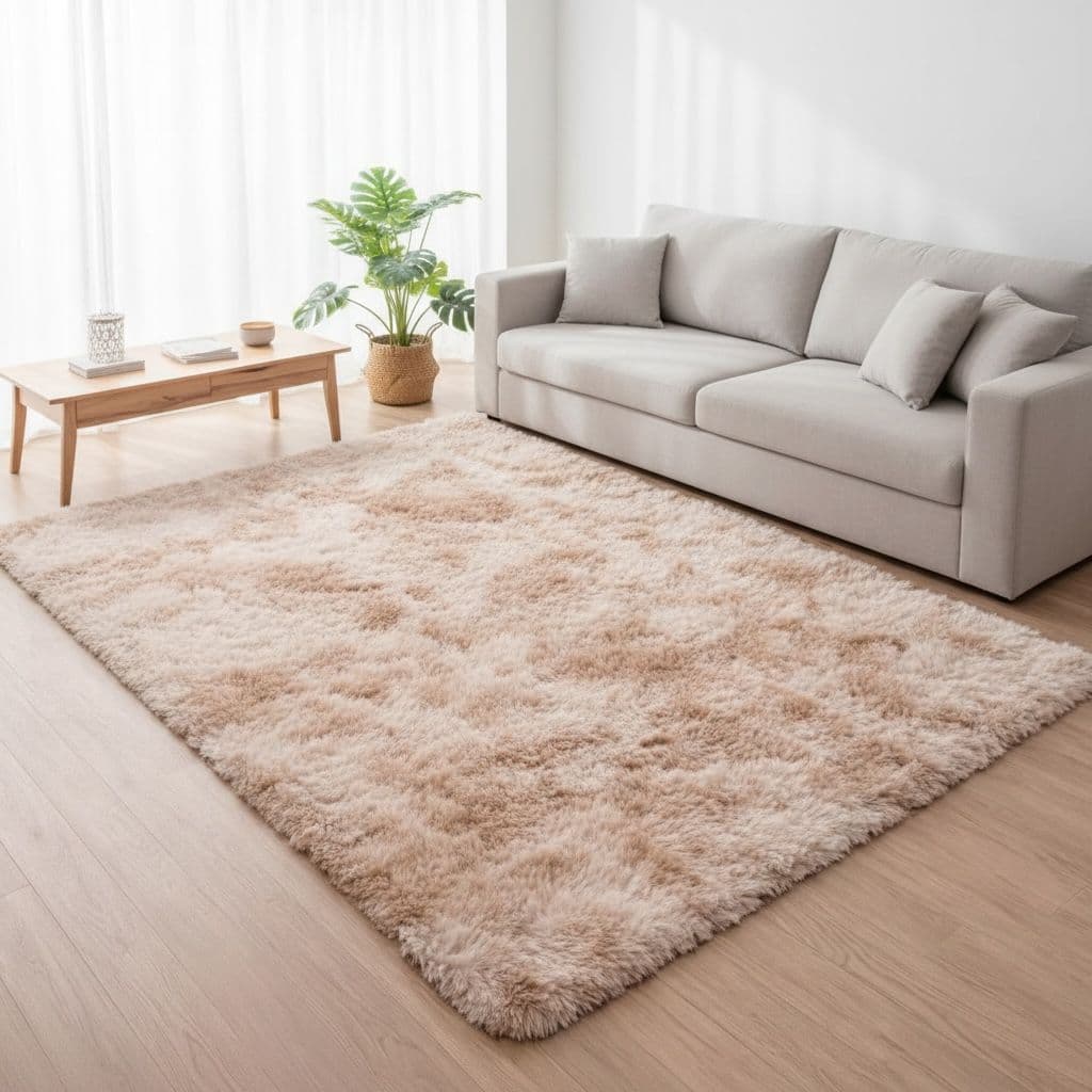 Tapete Peludo 2,00 x 3,00 mt para Decoração e Sala