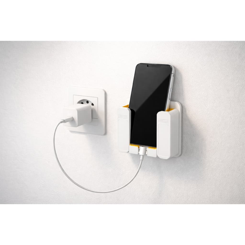 Suporte de Celular para Tomada e Parede Organizador Controle Remoto Kit 1 2 ou 5 Unidades