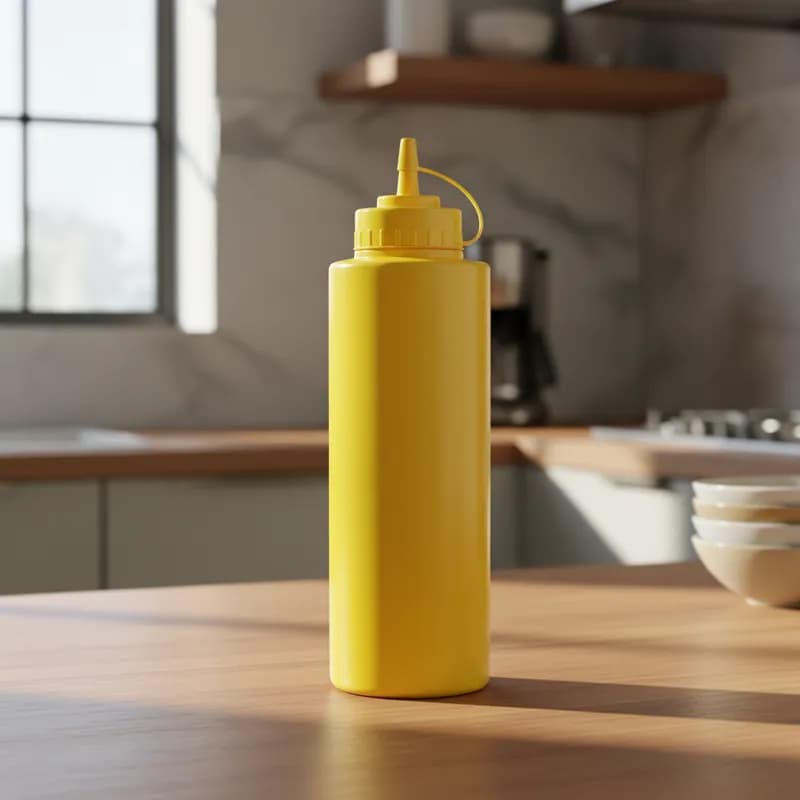Bisnagão Amarelo 06.87.00 Injetemp - 1,5L de Capacidade