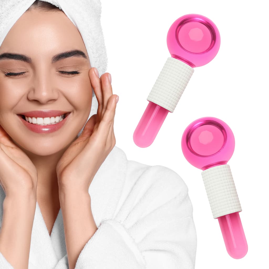 Ice Globe Cristal Da Beleza Massageador Profissional Facial
