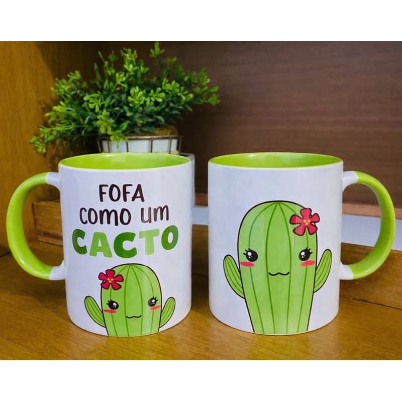 Caneca cerâmica personalizada temáticas 325ml
