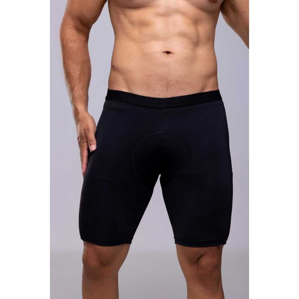 3 Short Masculino Cueca  Anti Assaduras Bermuda Homem CompressãoP ao G3