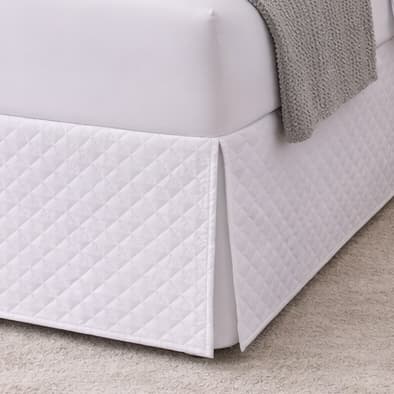 Saia Cama Box Queen|Casal|Solteiro|King Matelada Elegante Luxo - Saia para Cama Box Premium Hotel