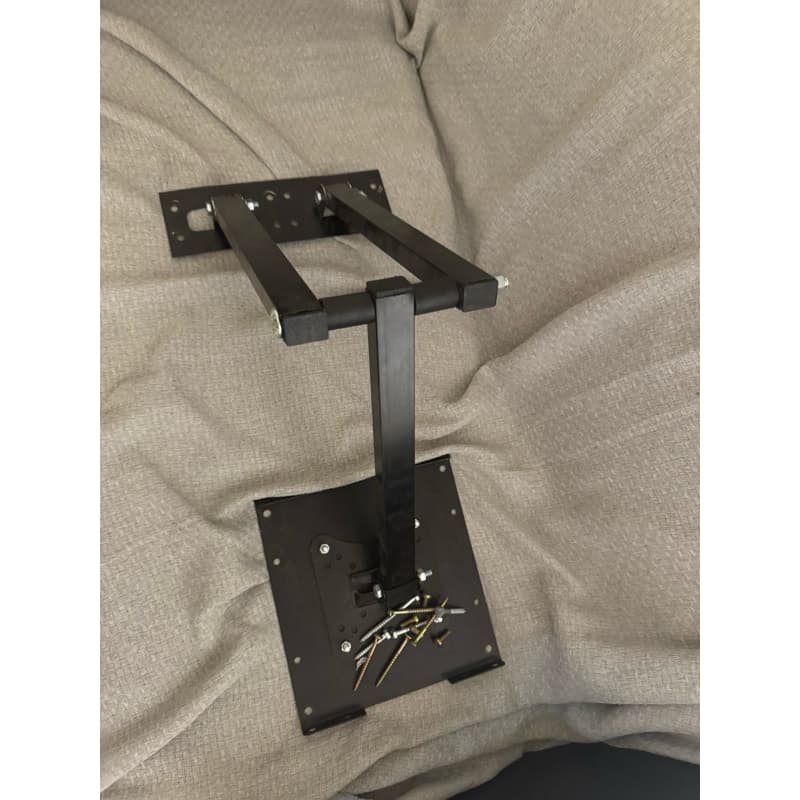 Suporte TV Parede Tri Articulado - Braço Longo 65cm, Inclinação e Pintura Epóxi