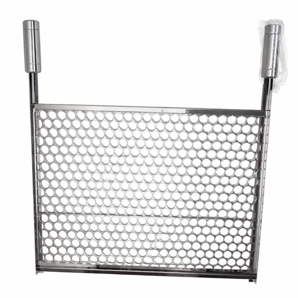 Grelha Tela Moeda Inox 430 Churrasco Moeda Antiaderente Resistente Alta Durabilidade Churrasqueira