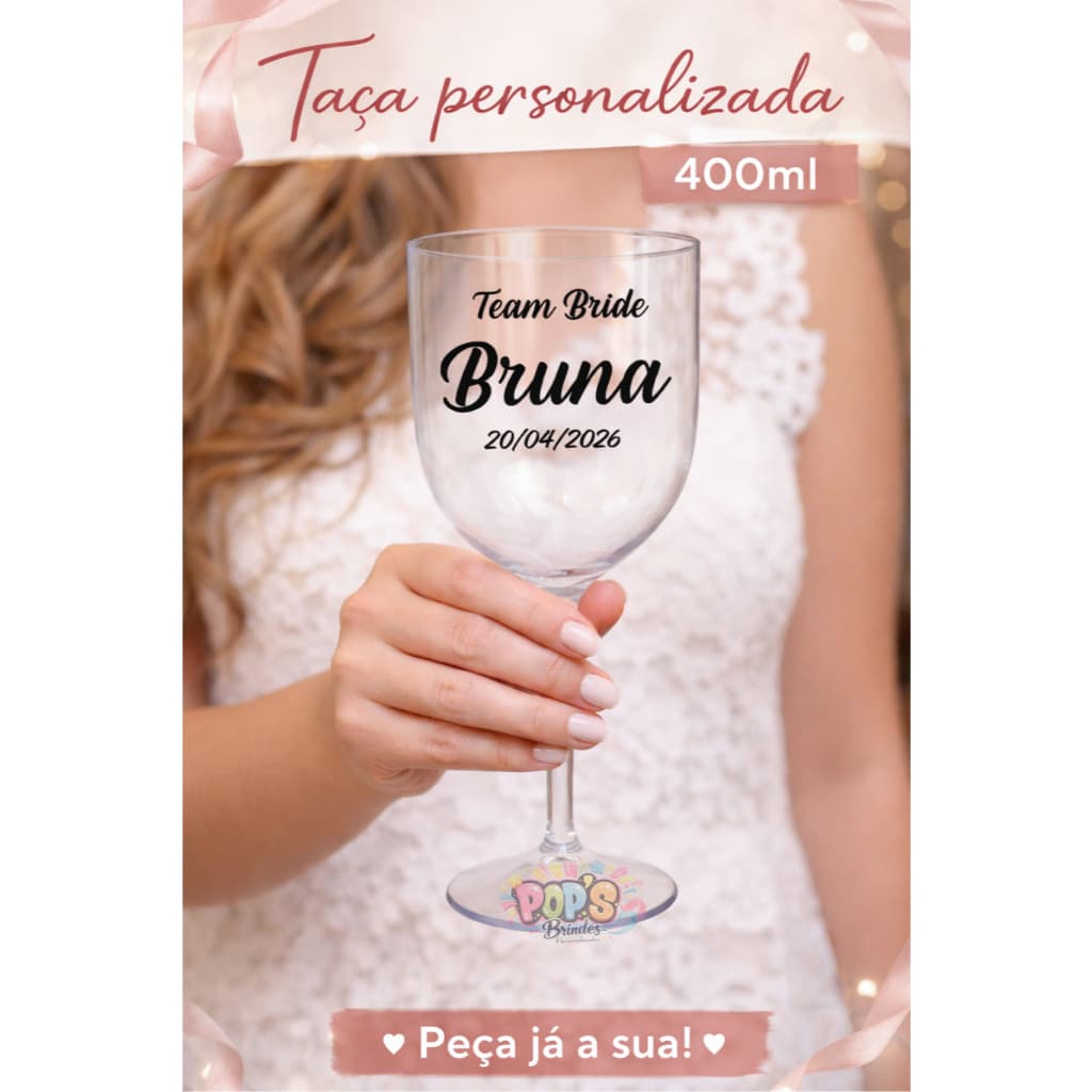 kit 25 taca-drink 400ml Personalizadas