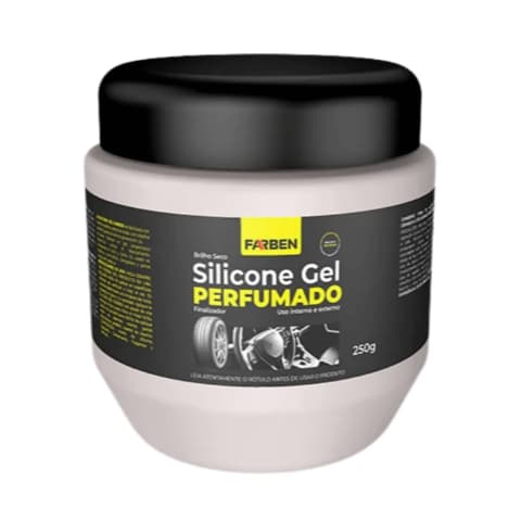 Silicone Gel Perfumado 250 gr Farben Brilho Intenso