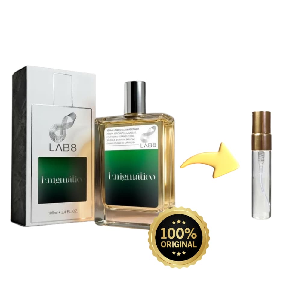 Perfume Enigmático Masculino Homem Parfum FLUY Lab8